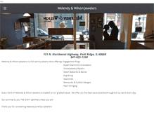Tablet Screenshot of melendyandwilsonjewelers.com
